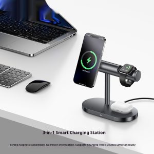 4-in-1 Qi2 Magnetic Wireless Charger For Phones